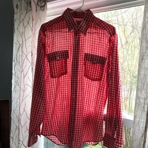 Vintage Levi’s Red gingham shirt